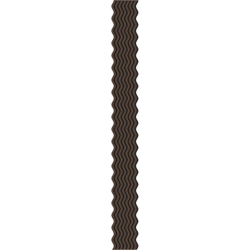 Mexen Lam-SF 02 lames murales acoustiques 280 x 30 cm, feutre 9 mm, placage technique, Chêne Mocca - S106-280-02-045