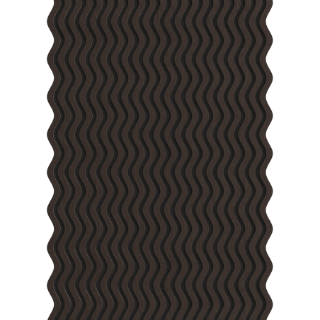 Mexen Lam-SF 02 lames murales acoustiques 280 x 30 cm, feutre 9 mm, placage technique, Chêne Noir - S106-280-02-046