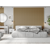 Mexen Lam-SF 02 lamelles murales acoustiques 280 x 30 cm, feutre 9 mm, placage technique, Chêne Classique - S106-280-02-041