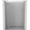Mexen Mist-H porte de douche pivotante gauche 155 cm, transparent, nickel brossé - 8A5-155-001-97-00-L
