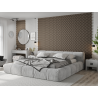 Mexen Lam-SF 02 lamelles murales acoustiques 280 x 30 cm, feutre 9 mm, placage technique, Chêne Gris - S106-280-02-043