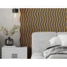 Mexen Lam-SF 01 lames murales acoustiques 280 x 30 cm, feutre 9 mm, placage technique, Chêne Classique - S106-280-01-041
