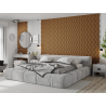 Mexen Lam-SF 01 lames murales acoustiques 280 x 30 cm, feutre 9 mm, placage technique, Chêne Naturel - S106-280-01-042