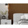 Mexen Lam-SF 01 lames murales acoustiques 280 x 30 cm, feutre 9 mm, placage technique, Chêne Naturel - S106-280-01-042