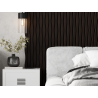 Mexen Lam-SF 01 Lam-SF 26 lamelles murales acoustiques 280 x 30 cm, feutre 9 mm, placage technique, Chêne Noir