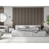 Mexen Lam-SF 01 Lam-SF 26 lamelles murales acoustiques 280 x 30 cm, feutre 9 mm, placage technique, Chêne Gris
