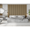 Mexen Lam-SF 01 Lam-SF 26 lames murales acoustiques 280 x 30 cm, feutre 9 mm, placage technique, Chêne Classic