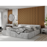 Mexen Lam-SF 01 Lam-SF 26 lamelles murales acoustiques 280 x 30 cm, feutre 9 mm, placage technique, Chêne Naturel