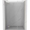 Mexen Mist-H L porte de douche battante gauche 160 cm, transparente, nickel brossé - 8A5L-160-001-97-00-L