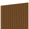 Mexen Ovalo 01 lames murales rainurées flexibles 280 x 36 cm, placage technique, Chêne Naturel - S130-280-01-042