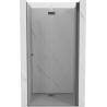 Mexen Mist-F porte de douche pliante droite 95 cm, transparent, gun metal - 8A6-095-000-95-00-P