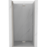 Mexen Mist-F porte de douche pliante gauche 70 cm, transparent, nickel brossé - 8A6-070-000-97-00-L
