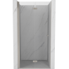 Mexen Mist-F porte de douche pliante gauche 95 cm, transparent, nickel brossé - 8A6-095-000-97-00-L