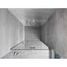 Mexen Mist-F portes de douche pliantes à droite 75 cm, transparent, nickel brossé - 8A6-075-000-97-00-P