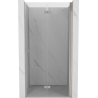 Mexen Mist-F porte de douche pliante droite 95 cm, transparente, nickel brossé - 8A6-095-000-97-00-P