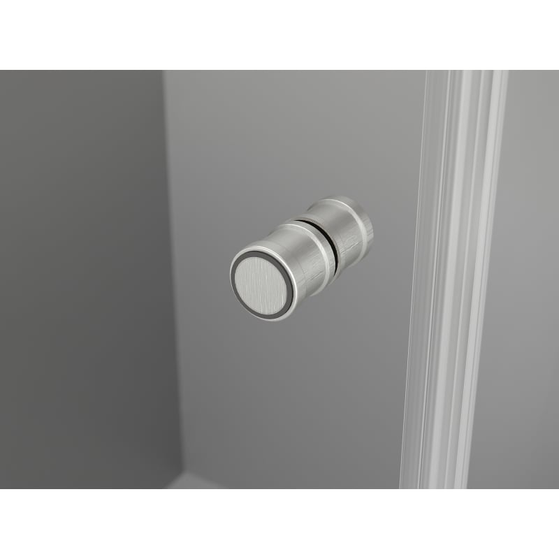 Mexen Mist-F porte de douche pliante droite 110 cm, transparente, nickel brossé - 8A6-110-000-97-00-P