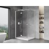 Mexen Mist-F cabine de douche pliante gauche 120 x 70 cm, transparente, blanche - 8A6T-120-070-20-00-L