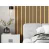 Mexen Lam-F Slim 01 lattes murales acoustiques 280 x 36,5 cm, feutre 9 mm, placage technique, Chêne Classique - S107-280-01-041