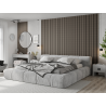 Mexen Lam-F Slim 01 lames murales acoustiques 280 x 36,5 cm, feutre 9 mm, placage technique, Chêne Gris - S107-280-01-043