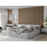 Mexen Lam-F Slim 01 lattes murales acoustiques 280 x 36,5 cm, feutre 9 mm, placage technique, Noyer Clair - S107-280-01-047
