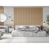 Mexen Lam-F Nano 01 lamelles murales acoustiques 280 x 32,4 cm, feutre 9 mm, placage technique, Chêne blanchi - S108-280-01-040