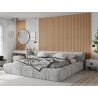Mexen Lam-F Nano 01 lamelles murales acoustiques 280 x 32,4 cm, feutre 9 mm, placage technique, Chêne blanchi - S108-280-01-040