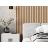 Mexen Lam-F Nano 01 lamelles murales acoustiques 280 x 32,4 cm, feutre 9 mm, placage technique, Chêne blanchi - S108-280-01-040