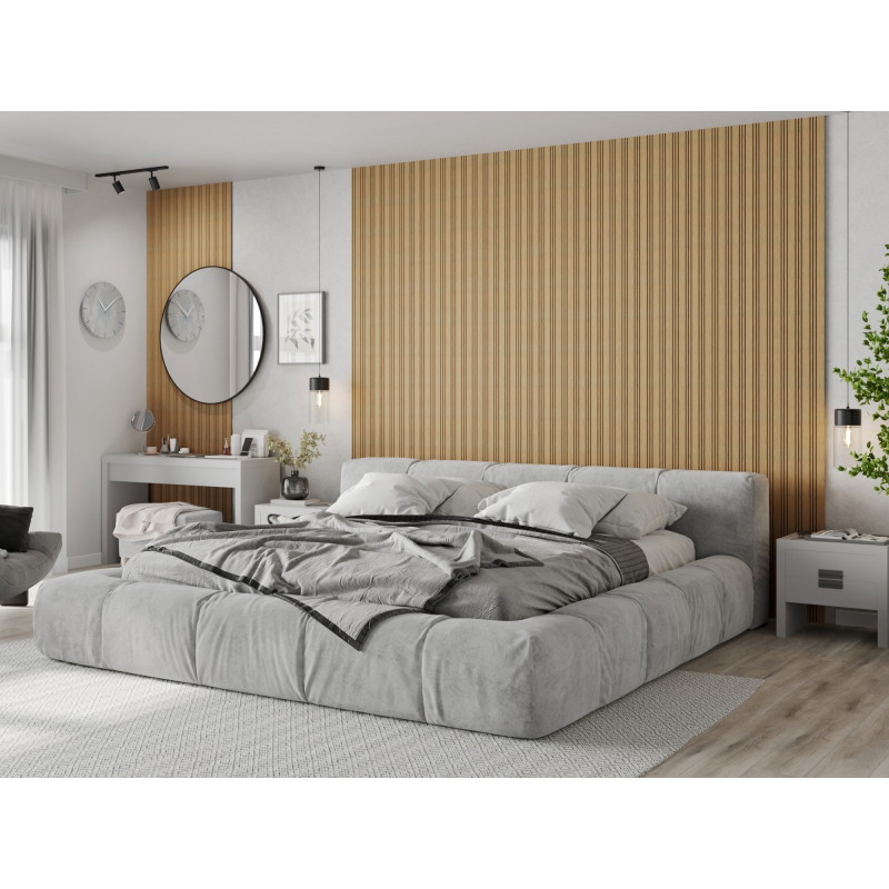 Mexen Lam-F Nano 01 lames murales acoustiques 280 x 32,4 cm, feutre 9 mm, placage technique, Chêne Classique - S108-280-01-041