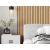 Mexen Lam-F Nano 01 lames murales acoustiques 280 x 32,4 cm, feutre 9 mm, placage technique, Chêne Classique - S108-280-01-041