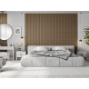 Mexen Lam-F Nano 01 lames murales acoustiques 280 x 32,4 cm, feutre 9 mm, placage technique, Noyer Foncé - S108-280-01-044