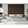 Mexen Lam-F Nano 01 lamelles murales acoustiques 280 x 32,4 cm, feutre 9 mm, placage technique, Chêne Mocca - S108-280-01-045