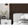 Mexen Lam-F Nano 01 lamelles murales acoustiques 280 x 32,4 cm, feutre 9 mm, placage technique, Chêne Mocca - S108-280-01-045