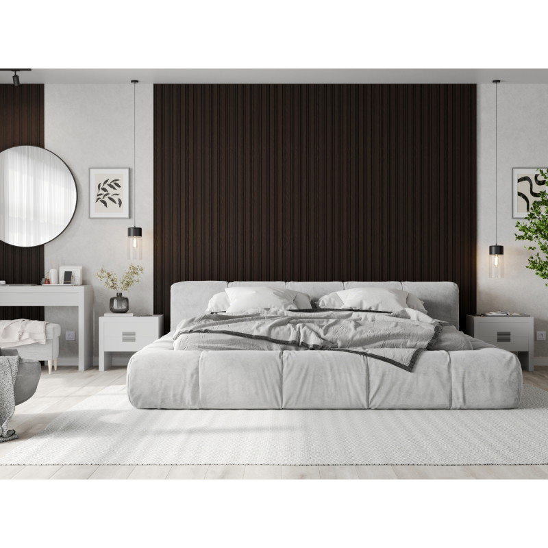 Mexen Lam-F Nano 01 lamelles murales acoustiques 280 x 32,4 cm, feutre 9 mm, placage technique, Chêne Noir - S108-280-01-046