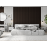 Mexen Lam-F Nano 01 lamelles murales acoustiques 280 x 32,4 cm, feutre 9 mm, placage technique, Chêne Noir - S108-280-01-046