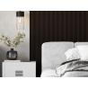 Mexen Lam-F Nano 01 lamelles murales acoustiques 280 x 32,4 cm, feutre 9 mm, placage technique, Chêne Noir - S108-280-01-046