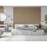 Mexen Lam-F Nano 01 lamelles murales acoustiques 280 x 32,4 cm, feutre 9 mm, placage technique, Noix Claire - S108-280-01-047