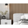 Mexen Lam-F Nano 01 lamelles murales acoustiques 280 x 32,4 cm, feutre 9 mm, placage technique, Noix Claire - S108-280-01-047
