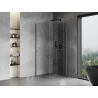 Mexen Mist-F cabine de douche pliante droite 95 x 95 cm, transparente, gun gray brossé - 8A6T-095-095-66-00-P