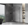 Mexen Mist-F cabine de douche pliable gauche 120 x 75 cm, transparent, métal canon - 8A6T-120-075-95-00-L