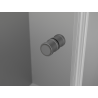 Mexen Mist-F cabine de douche pliante gauche 120 x 80 cm, transparent, métal canon - 8A6T-120-080-95-00-L