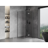Mexen Mist-F cabine de douche pliante droite 70 x 70 cm, transparent, métal pistolet - 8A6T-070-070-95-00-P