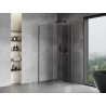 Mexen Mist-F cabine de douche pliante droite 75 x 75 cm, transparent, gun metal - 8A6T-075-075-95-00-P