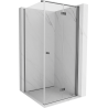 Mexen Mist-F cabine de douche pliante droite 90 x 90 cm, transparent, métal canon - 8A6T-090-090-95-00-P
