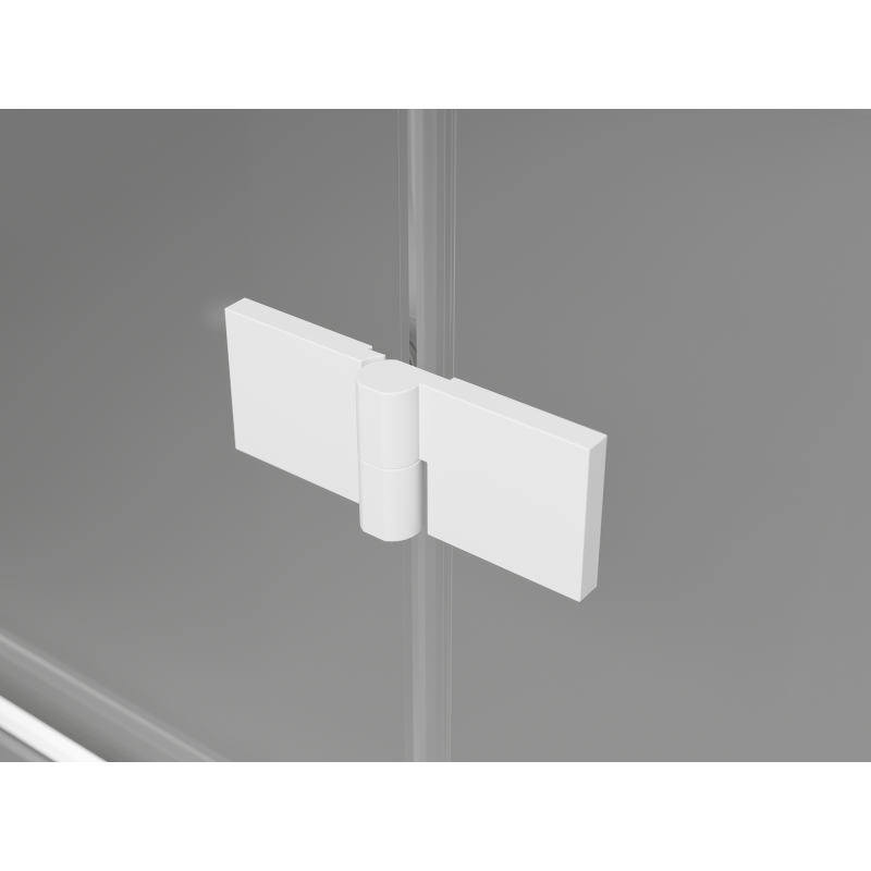Mexen Mist-F Duo cabine de douche pliante gauche 110 x 95 cm, transparent, blanc - 8A6-110L-095P-20-00