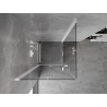 Mexen Mist-F Duo cabine de douche pliable 105 x 105 cm, transparent, blanc - 8A6-105L-105P-20-00