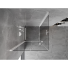 Mexen Mist-F Cabine de douche pliante Duo 120 x 120 cm, transparente, blanche - 8A6-120L-120P-20-00