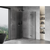 Mexen Mist-F Duo cabine de douche pliante gauche 100 x 85 cm, transparent, métal canon - 8A6-100L-085P-95-00