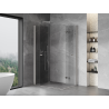 Mexen Mist-F Duo cabine de douche pliante gauche 85 x 70 cm, transparent, nickel brossé - 8A6-085L-070P-97-00