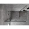 Mexen Mist-F Duo cabine de douche pliable gauche 110 x 95 cm, transparent, nickel brossé - 8A6-110L-095P-97-00
