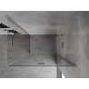 Mexen Mist-F Duo cabine de douche pliante droite 85 x 120 cm, transparent, nickel brossé - 8A6-085L-120P-97-00